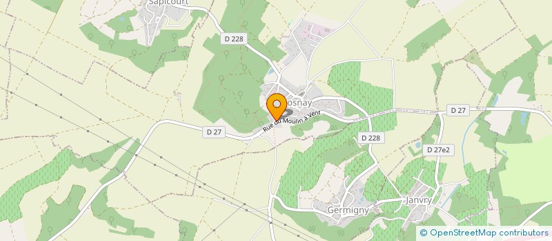 localisation de l'entreprise MONSIEUR FRANCIS FERRI  ROSNAY