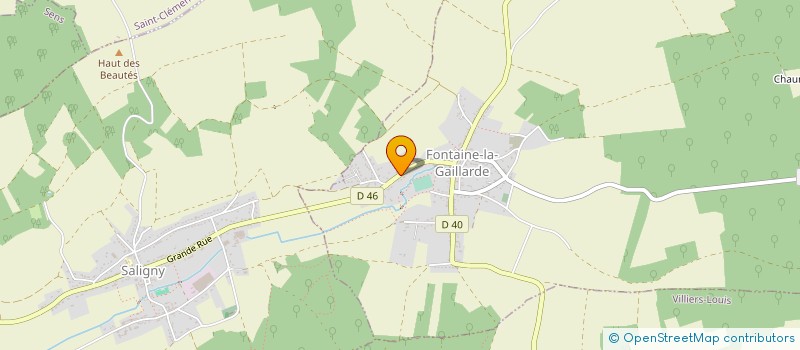 localisation de l'entreprise MONSIEUR FRANCIS FICHTER  FONTAINE-LA-GAILLARDE