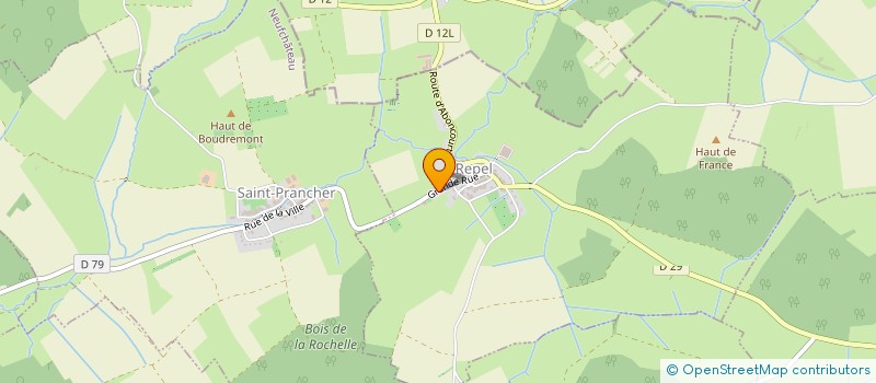 localisation de l'entreprise MONSIEUR FRANCIS FLORENTIN  REPEL