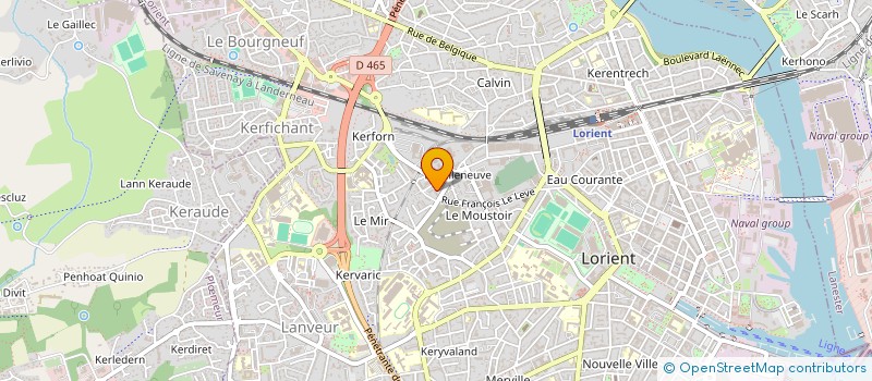 localisation de l'entreprise MONSIEUR FRANCIS FOISSEY  LORIENT