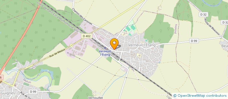 localisation de l'entreprise MONSIEUR FRANCIS FONTAINE  YEBLES