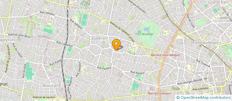 localisation de l'entreprise MONSIEUR FRANCIS FONTES  BORDEAUX