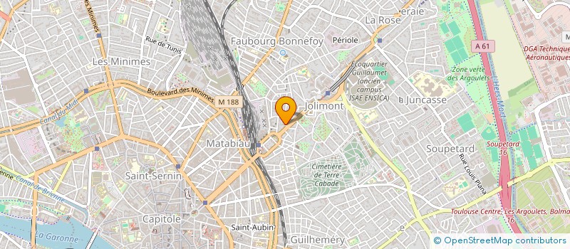 localisation de l'entreprise MONSIEUR FRANCIS FONTES  TOULOUSE