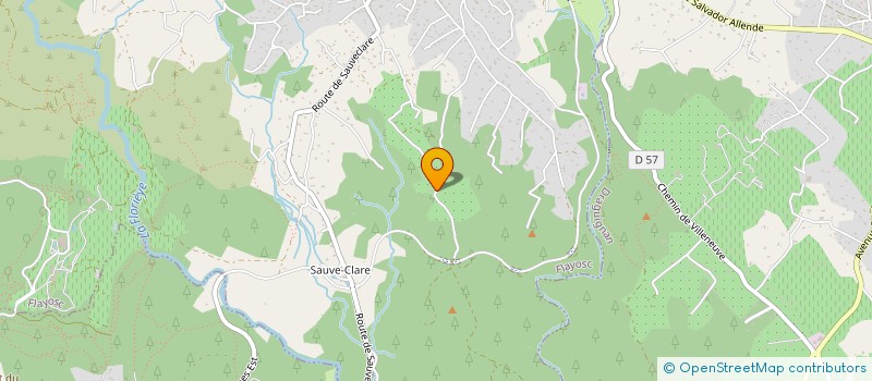 localisation de l'entreprise MONSIEUR FRANCIS FORDE  FLAYOSC