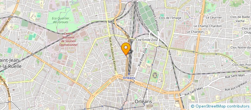 localisation de l'entreprise MONSIEUR FRANCIS FOUCAULT  ORLEANS