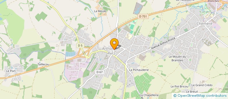 localisation de l'entreprise MONSIEUR FRANCIS FOURDINIER à CHAUMES-EN-RETZ