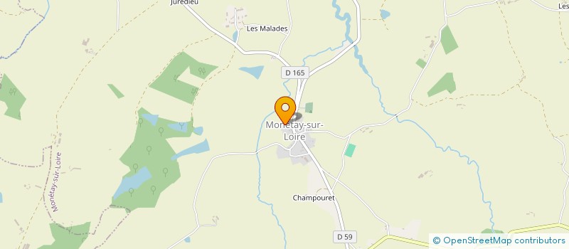 localisation de l'entreprise MONSIEUR FRANCIS FOURNIER  SALIGNY-SUR-ROUDON