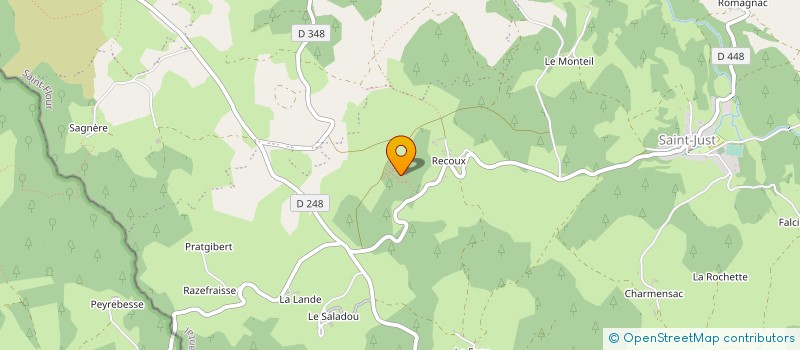 localisation de l'entreprise MONSIEUR FRANCIS FRAISSE à VAL D'ARCOMIE