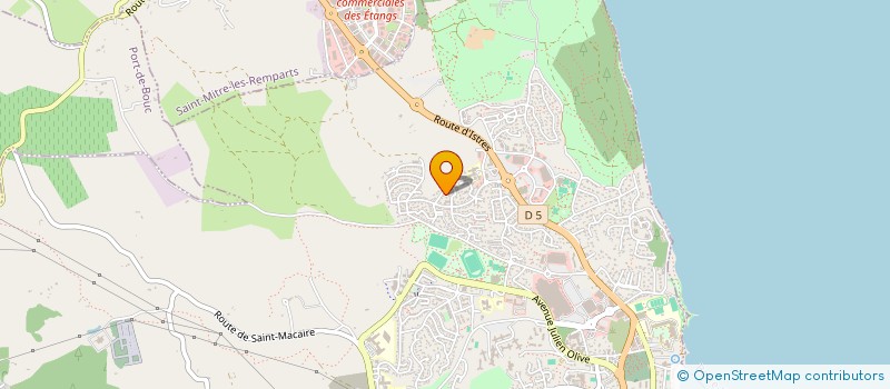 localisation de l'entreprise MONSIEUR FRANCIS FRANCISCA  MARTIGUES