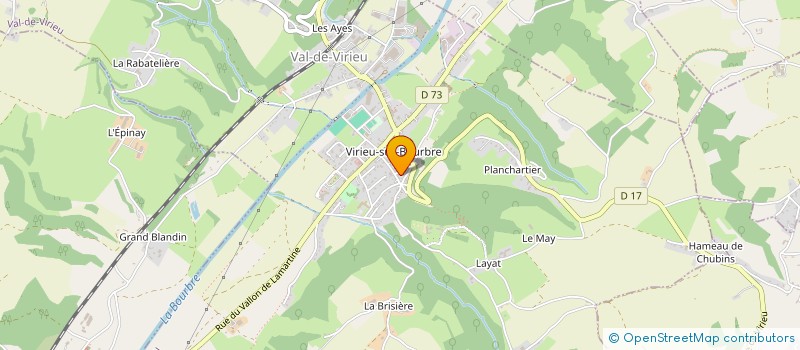 localisation de l'entreprise MONSIEUR FRANCIS FRAPPAT à VAL-DE-VIRIEU