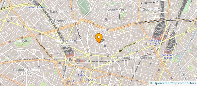 localisation de l'entreprise MONSIEUR FRANCIS FRIDMANN à PARIS