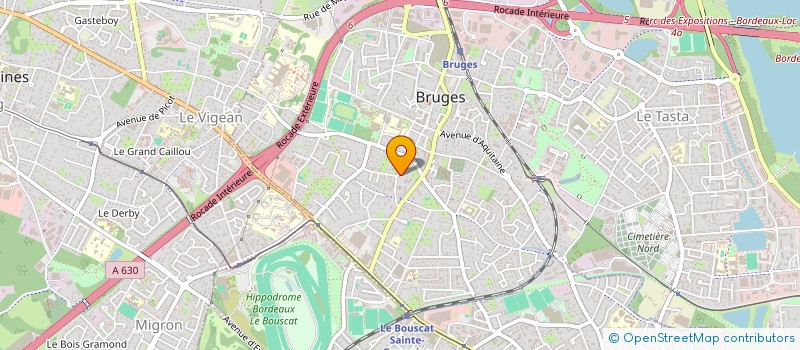 localisation de l'entreprise MONSIEUR FRANCIS FROGIER  BRUGES