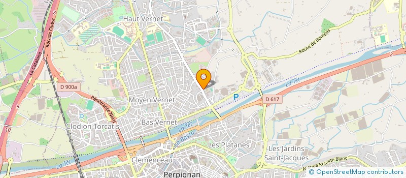 localisation de l'entreprise MONSIEUR FRANCIS-GABRIEL MACOVEI  PERPIGNAN