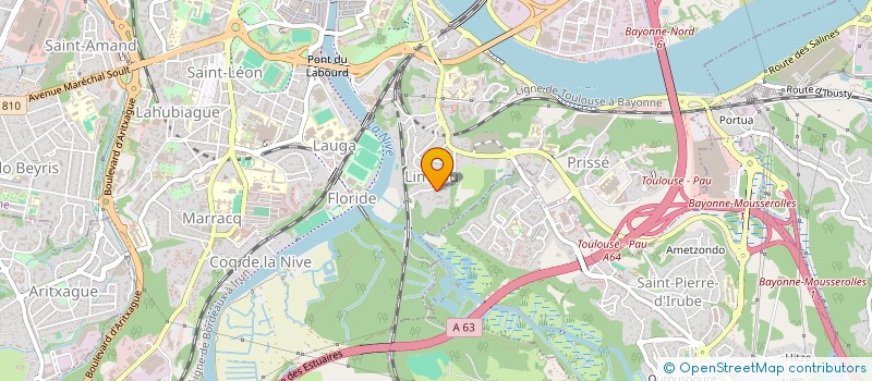 localisation de l'entreprise MONSIEUR FRANCIS GARAY à BAYONNE