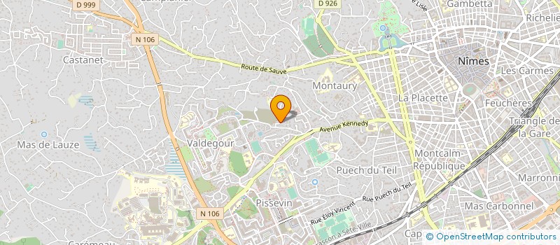 localisation de l'entreprise MONSIEUR FRANCIS GARCIA  NIMES