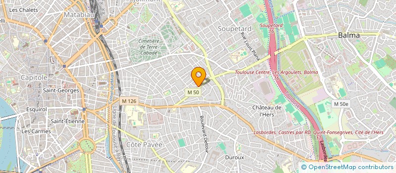 localisation de l'entreprise MONSIEUR FRANCIS GARCIA à TOULOUSE
