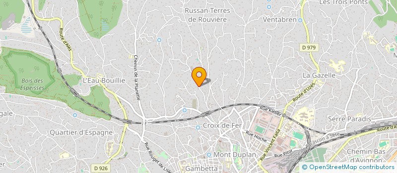 localisation de l'entreprise MONSIEUR FRANCIS GARCIA  NIMES