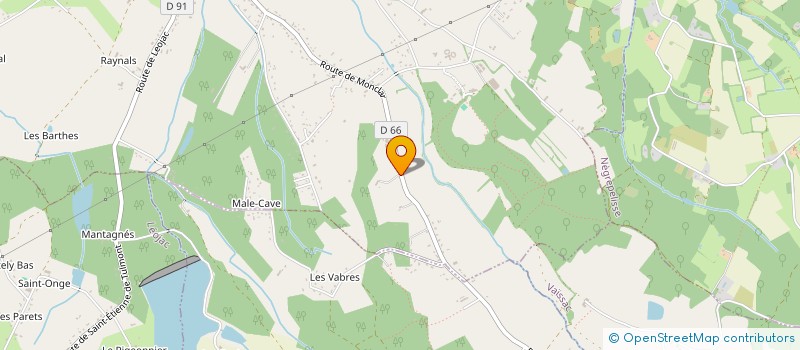 localisation de l'entreprise MONSIEUR FRANCIS GARRIC  SAINT-ETIENNE-DE-TULMONT