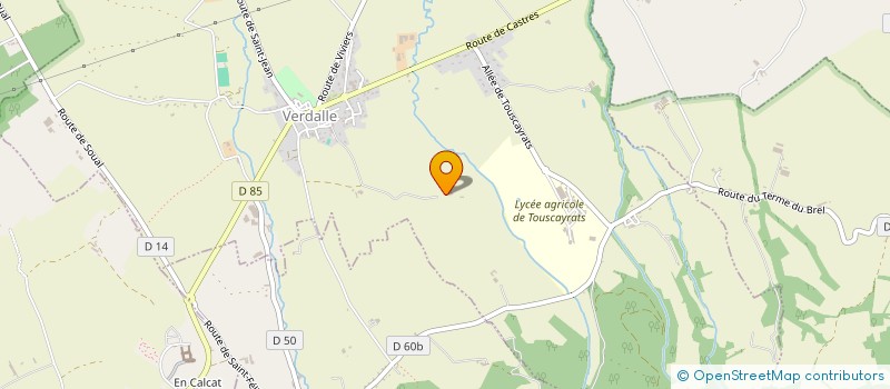 localisation de l'entreprise MONSIEUR FRANCIS GATIMEL  SAINT-AMANCET