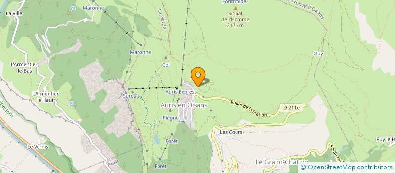 localisation de l'entreprise MONSIEUR FRANCIS GAUCHER  AURIS