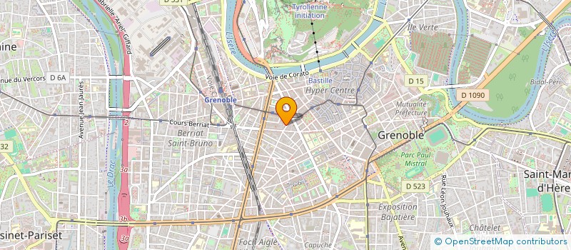 localisation de l'entreprise MONSIEUR FRANCIS GAUCHER à GRENOBLE