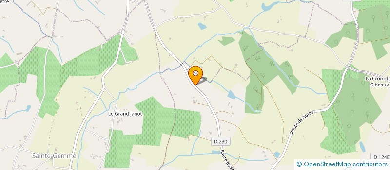 localisation de l'entreprise MONSIEUR FRANCIS GAUVIN  SAINT-VIVIEN-DE-MONSEGUR