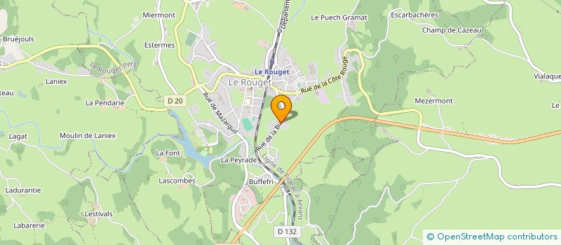 localisation de l'entreprise MONSIEUR FRANCIS GAUZINS à OMPS
