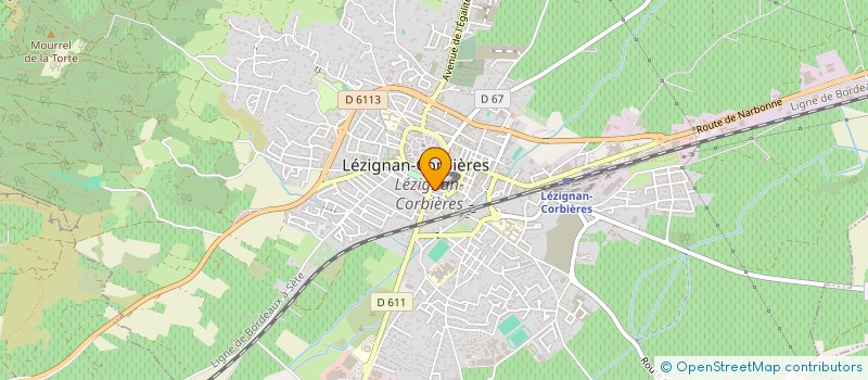 localisation de l'entreprise MONSIEUR FRANCIS GAY  LEZIGNAN-CORBIERES