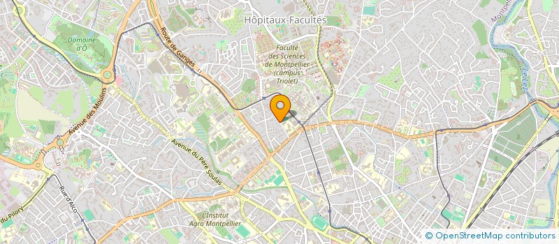 localisation de l'entreprise MONSIEUR FRANCIS GEMARIN à MONTPELLIER