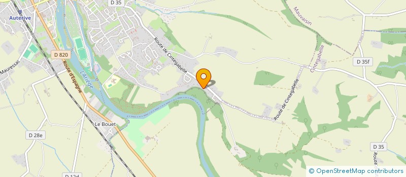 localisation de l'entreprise MONSIEUR FRANCIS GEMINIANO  AUTERIVE