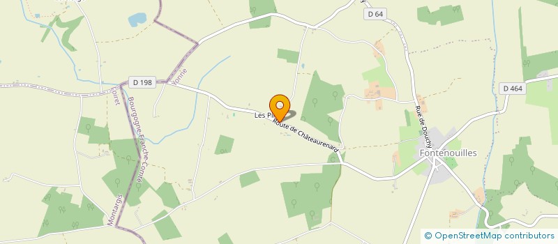 localisation de l'entreprise MONSIEUR FRANCIS GENET  CHARNY OREE DE PUISAYE