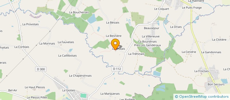 localisation de l'entreprise MONSIEUR FRANCIS GENEVE  LIVRE-SUR-CHANGEON