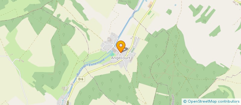 localisation de l'entreprise MONSIEUR FRANCIS GENTIL à ANGECOURT
