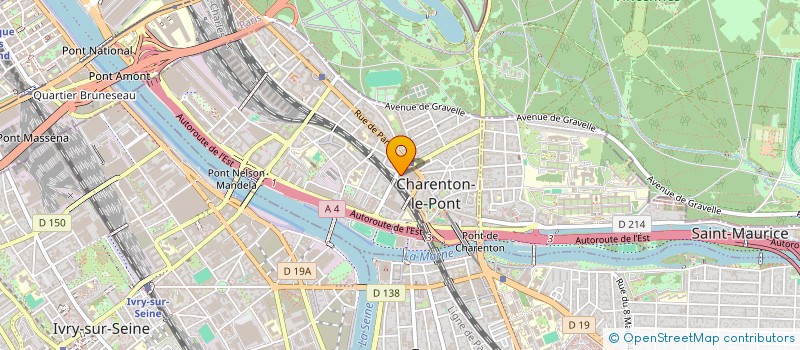 localisation de l'entreprise MONSIEUR FRANCIS GENTY  CHARENTON-LE-PONT