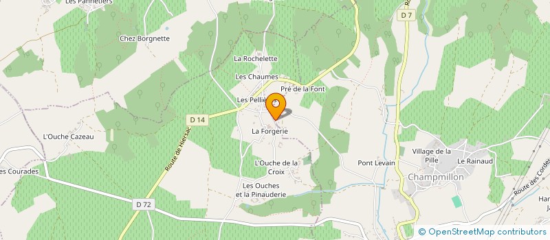 localisation de l'entreprise MONSIEUR FRANCIS GEORGET à SAINT-SATURNIN
