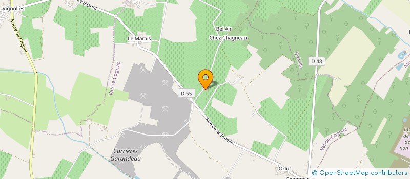 localisation de l'entreprise MONSIEUR FRANCIS GERMANAUD à VAL-DE-COGNAC