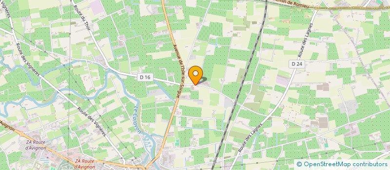 localisation de l'entreprise MONSIEUR FRANCIS GIL  CAVAILLON