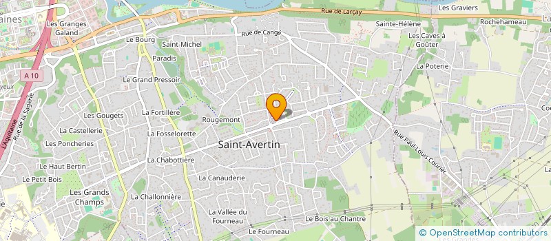 localisation de l'entreprise MONSIEUR FRANCIS GNAMIEN  SAINT-AVERTIN