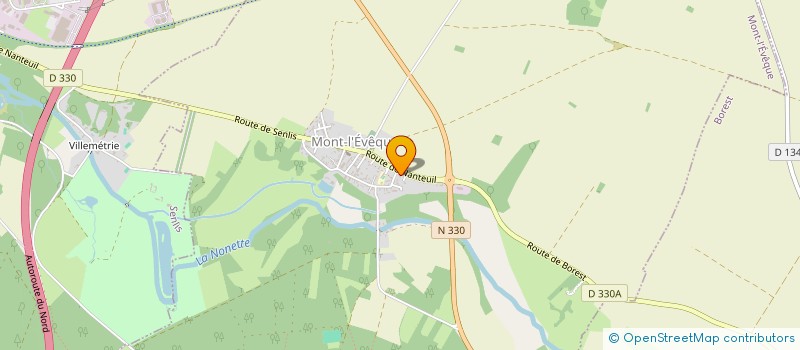 localisation de l'entreprise MONSIEUR FRANCIS GONIAUX  MONT-L'EVEQUE