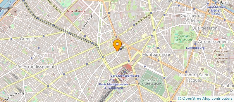 localisation de l'entreprise MONSIEUR FRANCIS GONNORD  PARIS