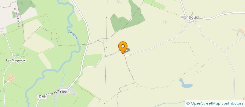 localisation de l'entreprise MONSIEUR FRANCIS GOURLIER  MONTLOUIS