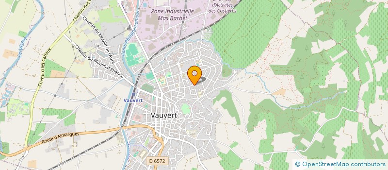 localisation de l'entreprise MONSIEUR FRANCIS GRANIER à VAUVERT