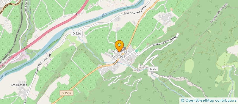 localisation de l'entreprise MONSIEUR FRANCIS GRANNEC  COGNIN-LES-GORGES