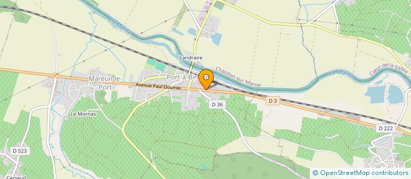 localisation de l'entreprise MONSIEUR FRANCIS GRANZAMY  MAREUIL-LE-PORT