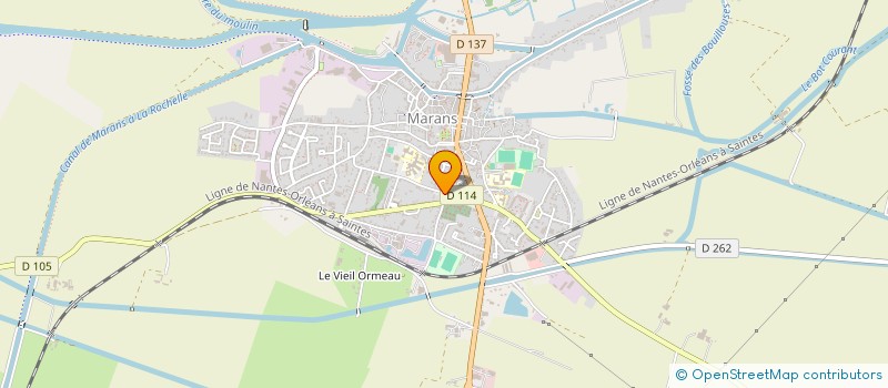 localisation de l'entreprise MONSIEUR FRANCIS GRAUX  MARANS