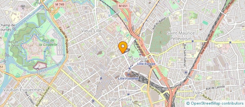 localisation de l'entreprise MONSIEUR FRANCIS GRESSIER à LILLE