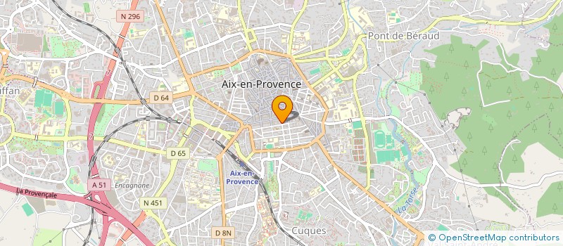 localisation de l'entreprise MONSIEUR FRANCIS GRINDIER à AIX-EN-PROVENCE