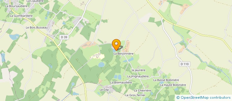 localisation de l'entreprise MONSIEUR FRANCIS GRIS à RIVES-DU-FOUGERAIS