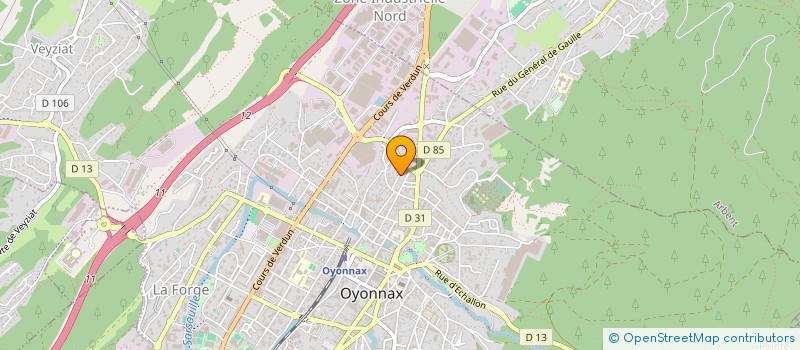 localisation de l'entreprise MONSIEUR FRANCIS GROS à OYONNAX