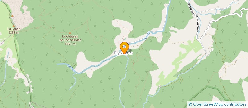 localisation de l'entreprise MONSIEUR FRANCIS GROS  MONTJOUX